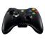 Microsoft XBOX 360 Wireless controller (pad multidirectionnel) + Play & Charge Kit noire