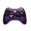 Microsoft XBOX 360 Wireless controller chrome series purple
