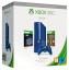 Xbox 360 Slim 500 Go Pack Blue Edition + Jeux Max and the Curse of Brotherhood & Toy Soldiers - Exclus Micromania