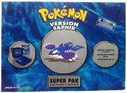 Game Boy Advance SP Super Pak Pokemon Version Saphir Kyogre - Edition Limitée