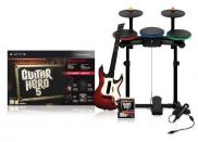 Guitar Hero 5 - Super Bundle (Jeu + Guitare + Batterie + Micro)