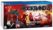 Rock Band 4 + Guitare sans fil + Batterie + Micro