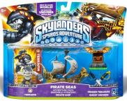 Skylanders: Spyro's Adventure (Adventure Pack) Pirate Seas + Terrafin S1 + Hidden Treasure + Ghost Swords