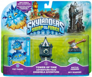 Skylanders: Swap Force (Adventure Pack) Tower of Time + Pop Thorn S1 + Battle Hammer + Sky Diamond