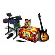 Guitar Hero : World Tour - Bundle (Jeu + Guitare + Batterie + Micro)