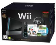 Nintendo Wii Noire + Mario Kart + Wii Sports + Donkey Kong intégré - Ed.Limitée 25 ans Mario