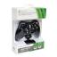 Microsoft XBOX 360 Wireless controller (pad multidirectionnel) + Play & Charge Kit noire