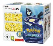 Nintendo New 3DS + Pokémon: Alpha Sapphire + Pokémon Cover Plates