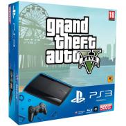 PS3 Ultra Slim 500 Go - GTA V : Grand Theft Auto V (Charcoal Black)