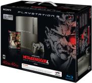 PS3 Fat 40 Go - Metal Gear Solid 4: Guns of Patriot Gray Kojima Bundle - Limited Edition (US)