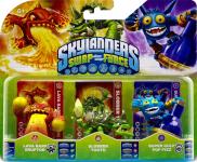 Skylanders: Swap Force (Triple Pack) Lava Barf Eruptor S3 + Slobber Tooth S1 + Super Gulp Pop Fizz S2