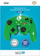 Wii U Wired Fight Pad Manette filaire de combat - Luigi (PDP)