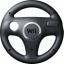 Nintendo Wii Volant Wii Wheel noir (vendu sans télécommande Wii)