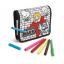 3DS Sacoche Super Mario Coloriable + 6 Feutres