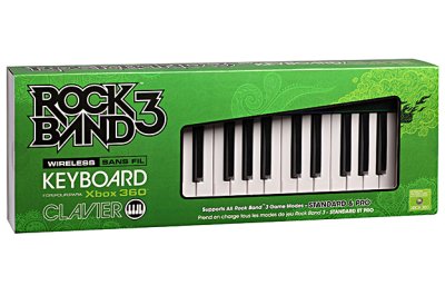 Rock Band 3 Pack (Jeu + Clavier)