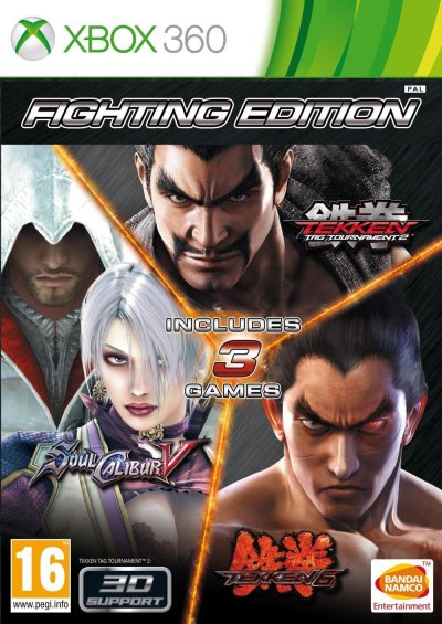 Fighting Edition: Tekken 6 / Tekken: Tag Tournament 2 / Soul Calibur V - Compilation 3 Games