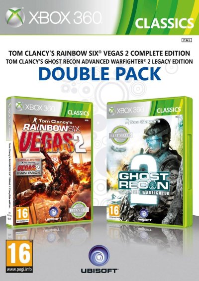 Tom Clancy's Rainbow Six Vegas 2 + Ghost Recon: Advanced Warfighter 2 - Double Pack (Gamme Classics)