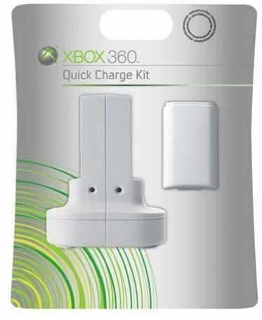 Microsoft XBOX 360 Quick Charge Kit (Blanc)