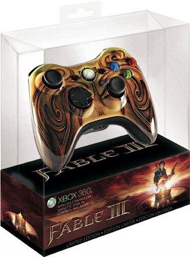 Microsoft Xbox 360 Wireless Controller Fable III - Édition Limitée