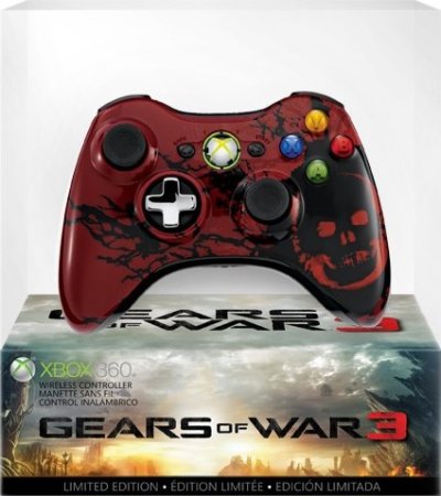 Microsoft Xbox 360 Wireless Controller Gears Of War 3 - Édition Limitée