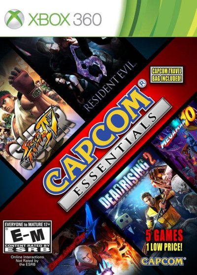 Capcom Essentials: Super Street Fighter IV + Resident Evil 6 + Devil May Cry 4 + Dead Rising 2 + Megaman 10