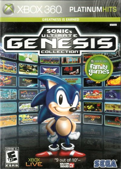 Sonic's Ultimate Genesis Collection (Gamme Platinum Hits)