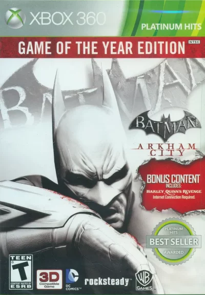 Batman Arkham City - Game Of The Year Edition (Gamme Platinum Hits)
