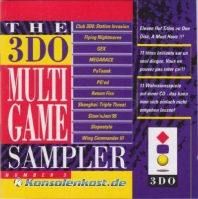 The 3DO Multi Game Sampler Number 3