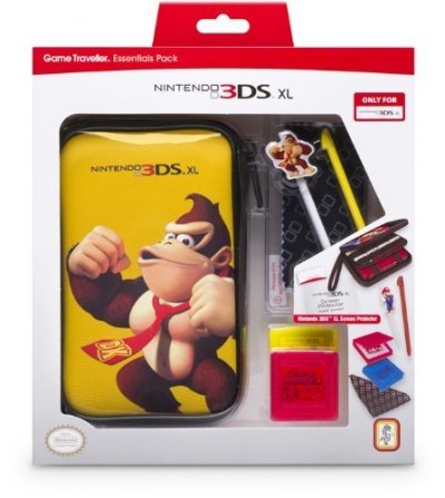 3DS XL / New 3DS XL Game Traveller Essentials Pack (3DSEP25) - Donkey Kong (BigBen)