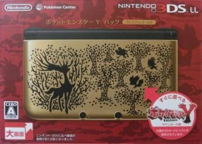 Pokémon Y (Premium Gold 3DS LL Pack)