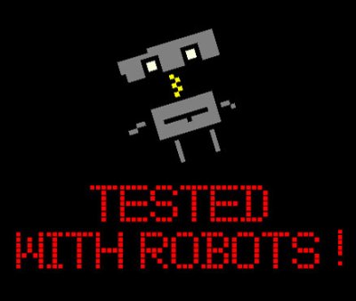 Tested with Robots ! (en ligne Wii U)
