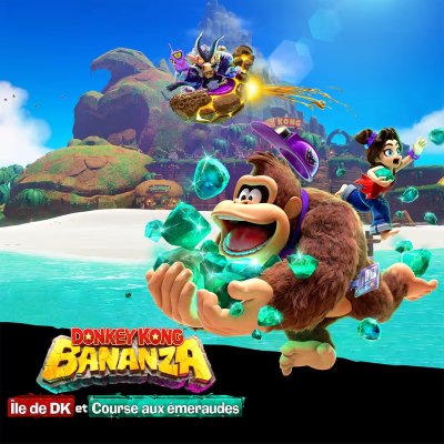 Donkey Kong Bananza : Île de DK et Course aux émeraudes