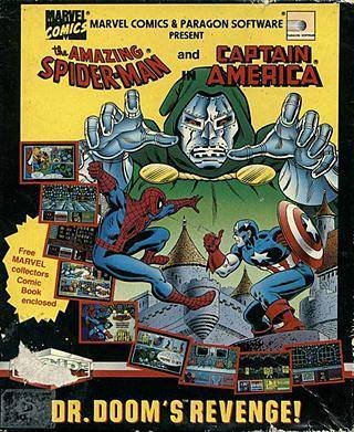 The Amazing Spider-Man and Captain America in Dr. Doom's Revenge!
