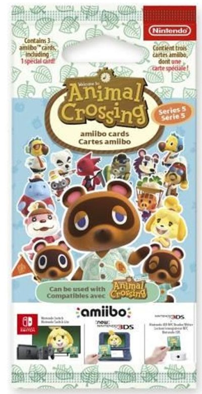 Amiibo Cartes Animal Crossing - Série 5