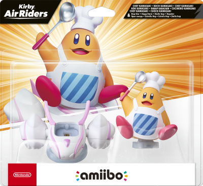 Série Kirby Air Riders - Chef Kawasaki & Etoile Hop