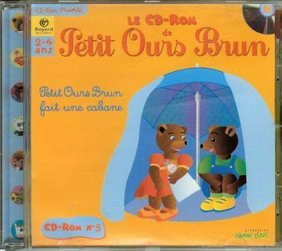 LE CD-ROM de Petit Ours Brun - CD-ROM N°5 - Petit Ours Brun fait une cabane