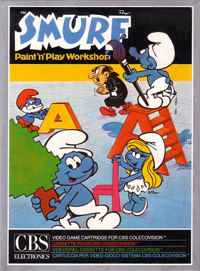 Smurf Paint 'n' Play Workshop (Schtroumpf)