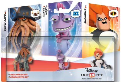 Disney Originals - Pack Méchants (Davy Jones - Léon - Syndrome)