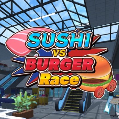 SUSHI vs BURGER Race