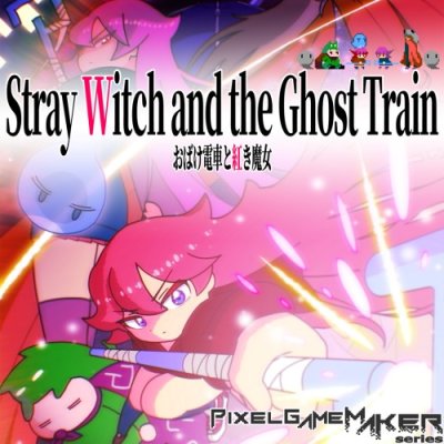 Pixel Game Maker Series Stray Witch and the Ghost Train