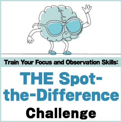 Train Your Focus and Observation Skills: THE Spot-the-Difference Challenge