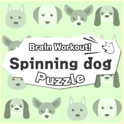 Brain Workout! Spinning dog Puzzle