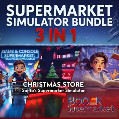 Supermarket Simulator Bundle 3 in 1