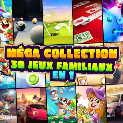 Méga Collection 30 jeux familiaux en 1