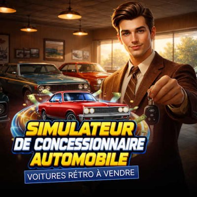 Simulateur de Concessionnaire Automobile : Voitures Rétro à Vendre