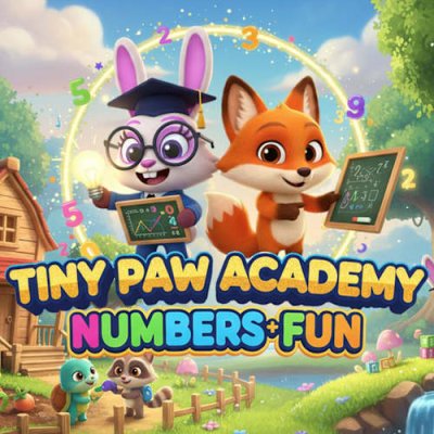 Tiny Paw Academy - Numbers + Fun