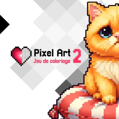 Pixel art - Jeu de coloriage 2