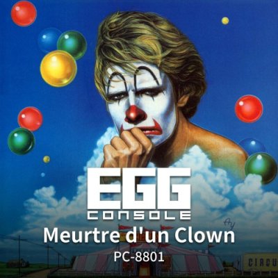 EGGCONSOLE Meurtre d'un Clown PC-8801