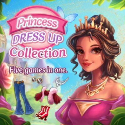 Princess Dress Up Collection Fives games in one