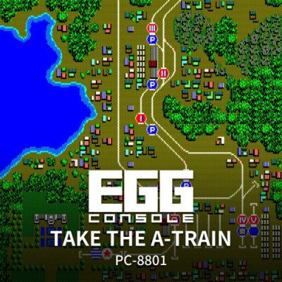 EGGCONSOLE TAKE THE A-TRAIN PC-8801